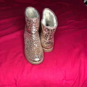 Pink Sparkly, Guess Brand Boots